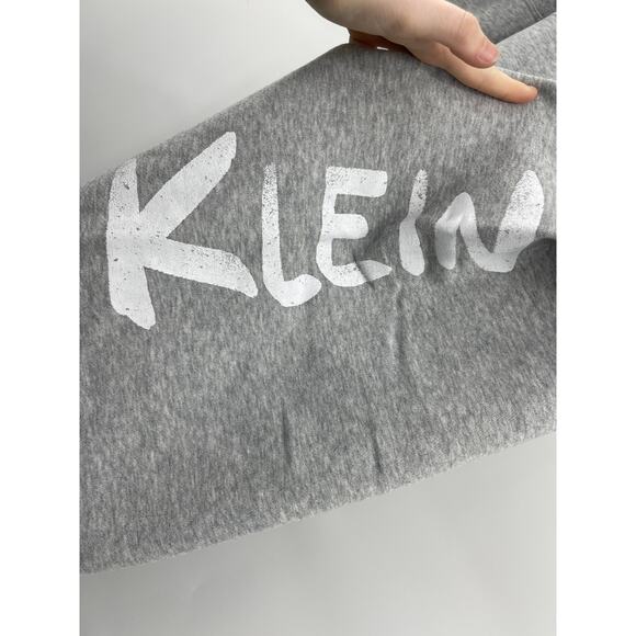 Calvin Klein Brushed Side Logo Performance Gray Jogger Pants Plus 3X NEW - Picture 9 of 15